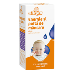 Alinan Energie si pofta de mancare, sirop, 150ml